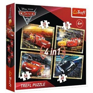 Trefl Puzzle Cars 3 - 4v1