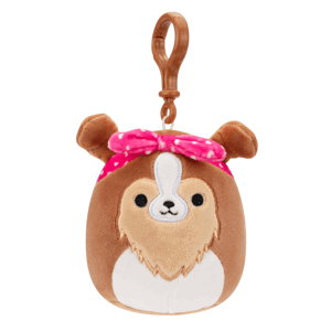 SQUISHMALLOWS Klíčenka Sheltie - Andreas