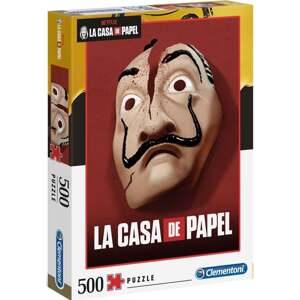 Clementoni - Puzzle 500 La Casa de Papel