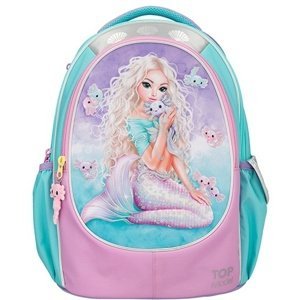 Školní batoh Top Model, Mořská panna a axolotl