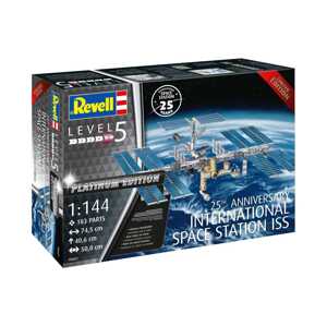 Plastic ModelKit vesmír 05651 - 25th Anniversary ISS "Platinum Edition" (1:144)