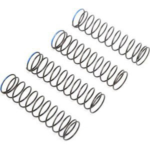 Losi pružina tlumičů střední, modrá (4): Mini LMT