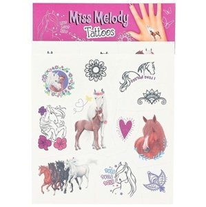 Sada tetování Miss Melody, Různé motivy, 2 archy