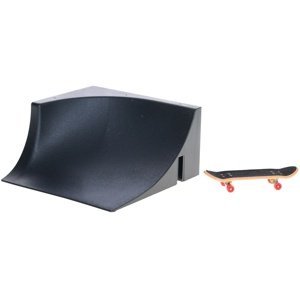 Skateboard 9,5cm kov s rampou na kartě
