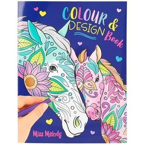Omalovánky Miss Melody, Color & Design, 40 stran | 0412452_A