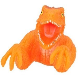 Prstová loutka Dino World, Oranžový, T-Rex