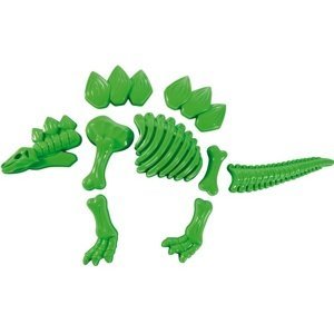 EDUPLAY Stegosaurus zelený set formiček na písek