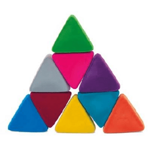 RUBBABU Trojúhelník vzdělávací hra - 9 dílů