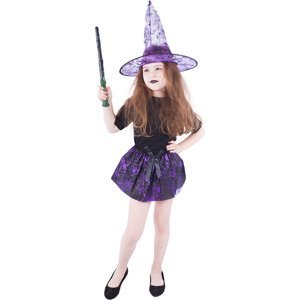 Dětská sukně pavučina s kloboukem, Čarodějnice / Halloween