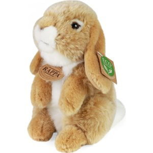 Plyšový králík béžový stojící 18 cm ECO-FRIENDLY