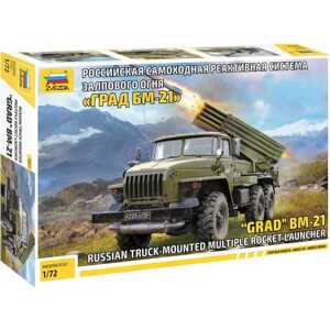 Model Kit military 5051 - BM-21 Grad 1 Rocket Launcher (1:72)