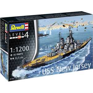 Plastic ModelKit loď 05183 - USS New Jersey (1:1200)