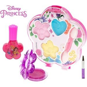 Disney Princess sada krásy oční stíny+lesk na rty+lak na nehty