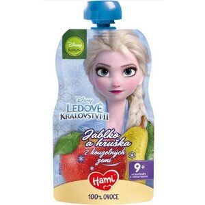 HAMI Disney Frozen Elsa ovocná kapsička Jablko a Hruška 110 g