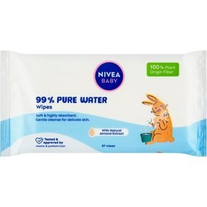 NIVEA BABY Obousky čistící 99% Pure Water 57 ks