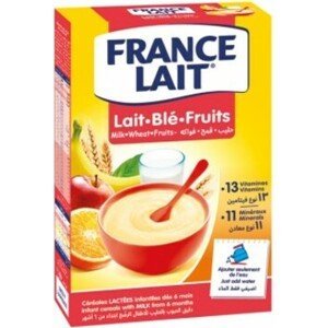 France Lait Pšeničná mléčná kaše ovocná 250g