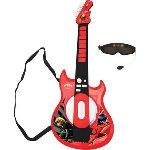Elektronická gitara s okuliarmi Kúzelná Lienka