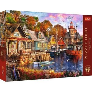 Trefl Puzzle 1000 Premium Plus - Čajový čas: Prímorský prístav