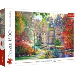 Trefl Puzzle 1500 - Jesenný kaštieľ