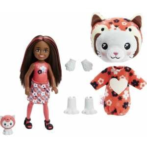 Mattel Barbie Cutie Reveal Chelsea v kostýmu - Kotě v červeném kostýmu pandy