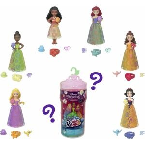 Disney Princess Color reveal Královská malá panenka s květinami ASST