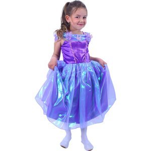 Dětský kostým fialová princezna (M)