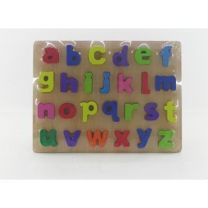 Vkládačka - dřevěná abeceda