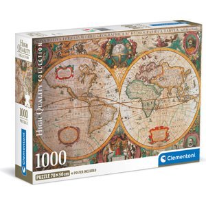 Clementoni - Puzzle 1000 Old map