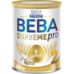 BEBA SUPREMEpro 2, 6 HMO, následné kojenecké mléko, 800 g, od uk. 6. měsíce