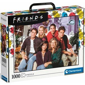 Clementoni - Puzzle 1000 v kufříku Friends