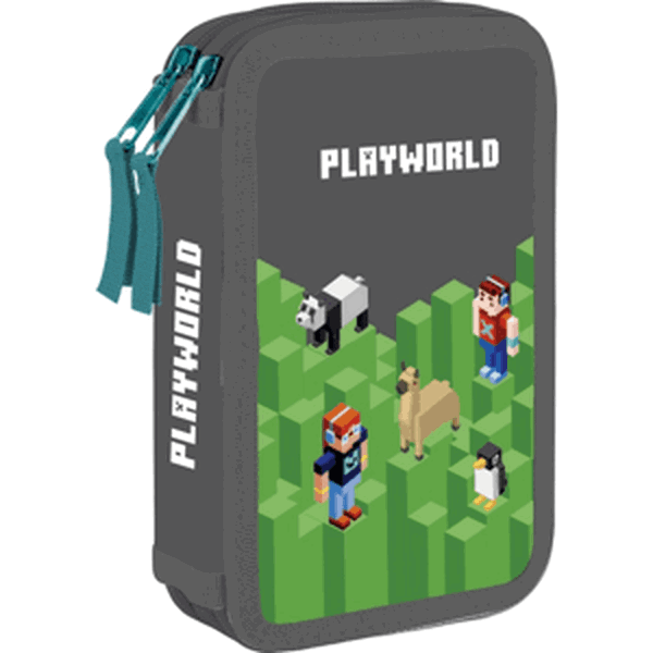 Penál 2p. prázdný Playworld