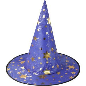 Dětský klobouk modrý kouzelnický