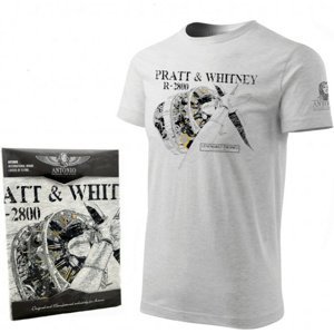 Antonio pánské tričko Pratt & Whitney R-2800 L
