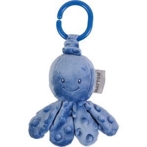 NATTOU Chobotnička vibrační na C kroužku dark blue 20 cm Lapidou
