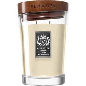 Vellutier Velká svíčka Crema All'Amaretto 515g