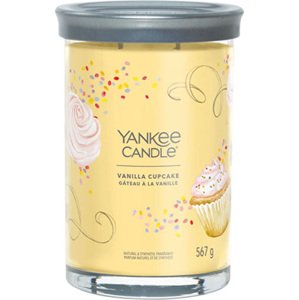 Yankee Candle, Vanilkový košíček, svíčka ve skleněném válci 567 g