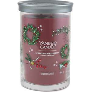 Yankee Candle, Jiskřivé zimní bobule, svíčka ve skleněném válci 567 g