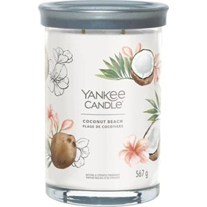 Yankee Candle, Kokosová pláž Svíčka ve skleněném válci 567 g