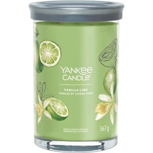 Yankee Candle, Vanilka s limetkami, Svíčka ve skleněném válci 567 g