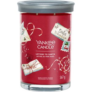 Yankee Candle, Vánoční přání, Svíčka ve skleněném válci 567 g