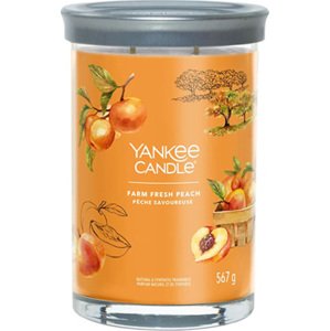 Yankee Candle, Čerstvá farmářská broskev, Svíčka ve skleněném válci 567 g