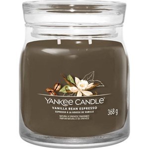 Yankee Candle Espresso s vanilkovým luskem, Svíčka ve skleněné dóze 368 g