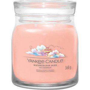 Yankee Candle Akvarelová obloha, Svíčka ve skleněné dóze, 368 g