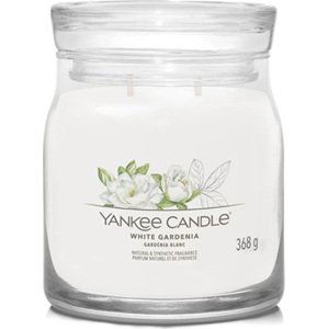 Yankee Candle Bílá gardénie, Svíčka ve skleněné dóze 368 g