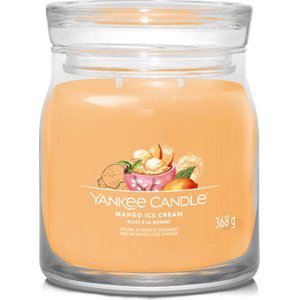 Yankee Candle Mangová zmrzlina, Svíčka ve skleněné dóze 368 g