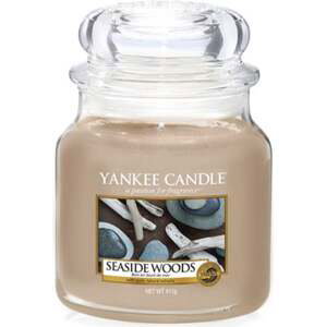 Yankee Candle, Přímořská dřeva, Svíčka ve skleněné dóze 411 g