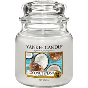 Yankee Candle, Kokosové osvěžení, Svíčka ve skleněné dóze 411 g