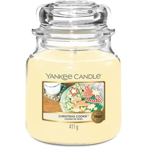 Yankee Candle Vánoční cukroví, Svíčka ve skleněné dóze 411 g