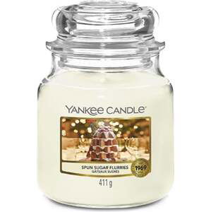 Yankee Candle Závěje cukru, Svíčka ve skleněné dóze, 411 g