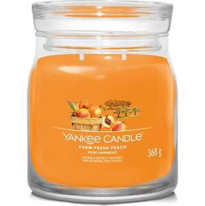 Yankee Candle Čerstvá farmářská broskev Svíčka ve skleněné dóze , 368 g